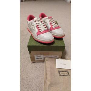 Authentic Gucci Women's MAC80 Leather Sneakers